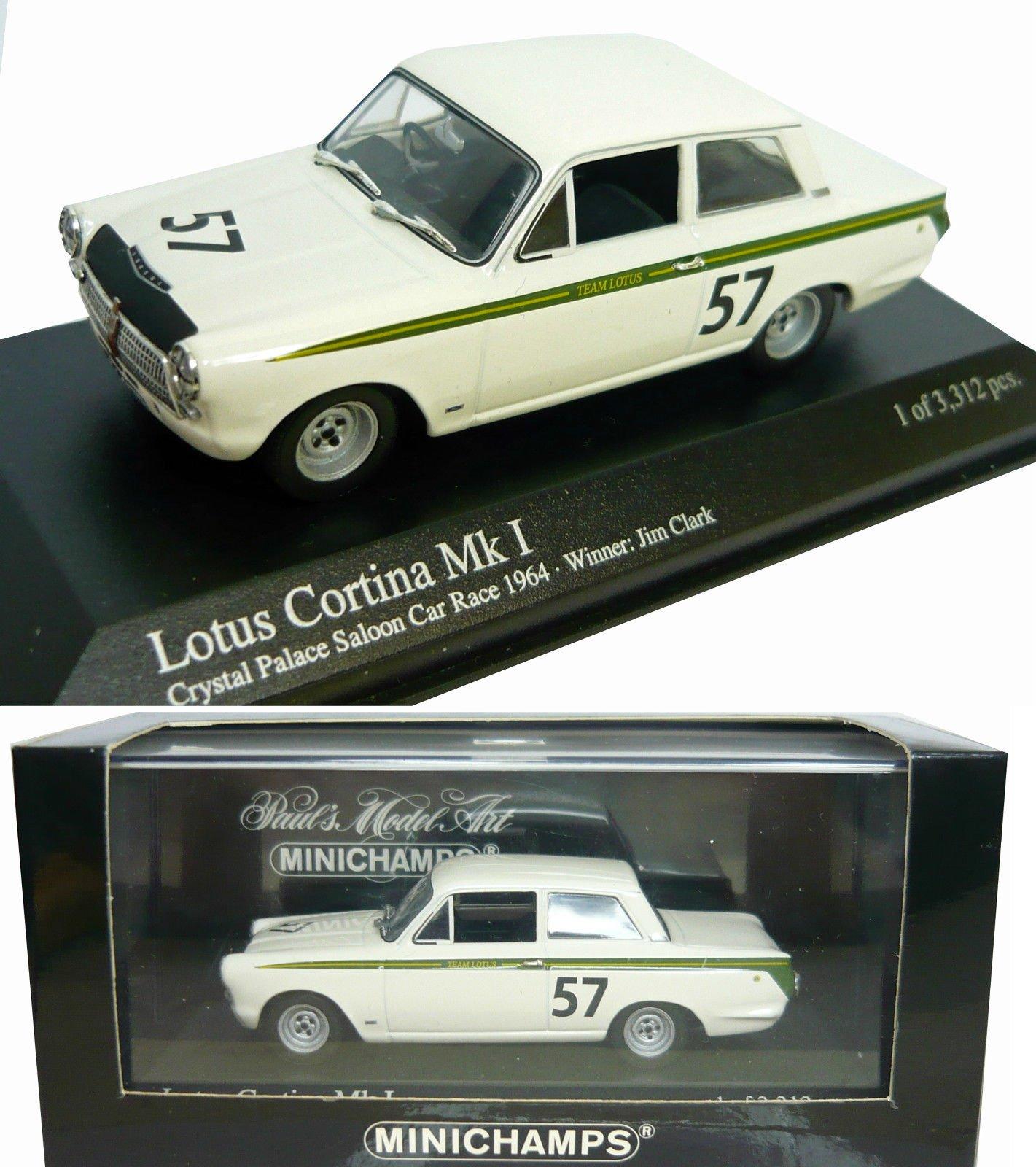 

Minichamps Масштаб литой 400 648257 Lotus Cortina MK1 Кристал Пэлас 1964 1/43 -