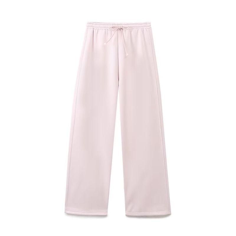 

Kaslead New Arrival Women s Clothing Fashion Style Fashion Hooded Sweatshirt Casual Pants 3199633 3199634 Pink pants S