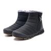 Men's Winter Warm Snow Boots Rainproof Fabric Faux Fur Lining Waterproof Ankle Boots Anti-slip Outdoor Shoes Hiking Sports Boots
