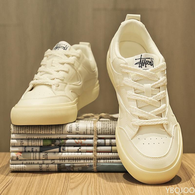 Fashion Men's shoes autumn new casual versatile board shoes thick sole anti slip wear-resistant trendy fashionable sports shoes