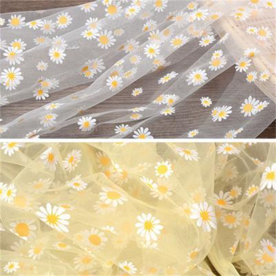Wedding Dress Skirt Photograph Background Cloth Clothing Gauze Cloth Little Daisy DIY