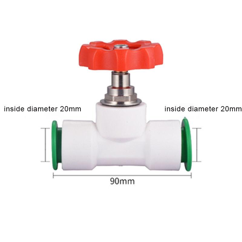 1pcs PVC Pipe  No Soldering Socket Ball Valve Coupler Adapter Watering Connectors Garden Irrigation Aquarium Fish Tank Joint