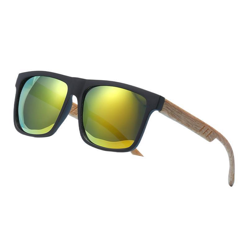 2025 Trendy Men s Retro Anti-UV Bamboo & Wood Sunglasses