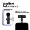 New Wireless Lavalier Microphone Portable Audio Video Recording Mini Mic for Ios Android 3.5mm Live Broadcast Gaming Phone Mic