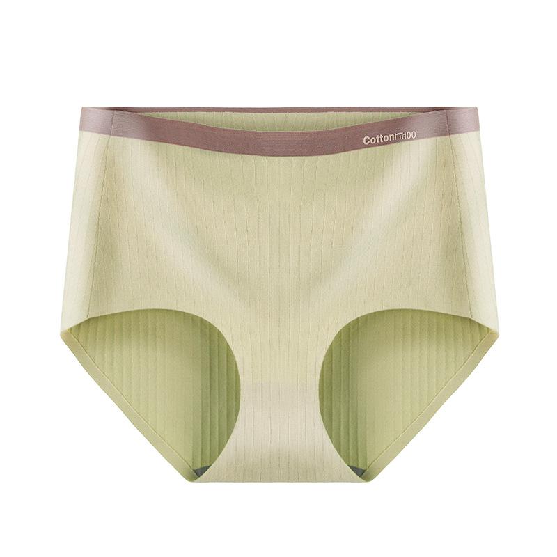 

Бесшовное нижнее белье из чистого хлопка для женщин с высокой талией, подтяжкой живота и бедер, дышащее и высокоэластичное 3XL (150-85 kg)