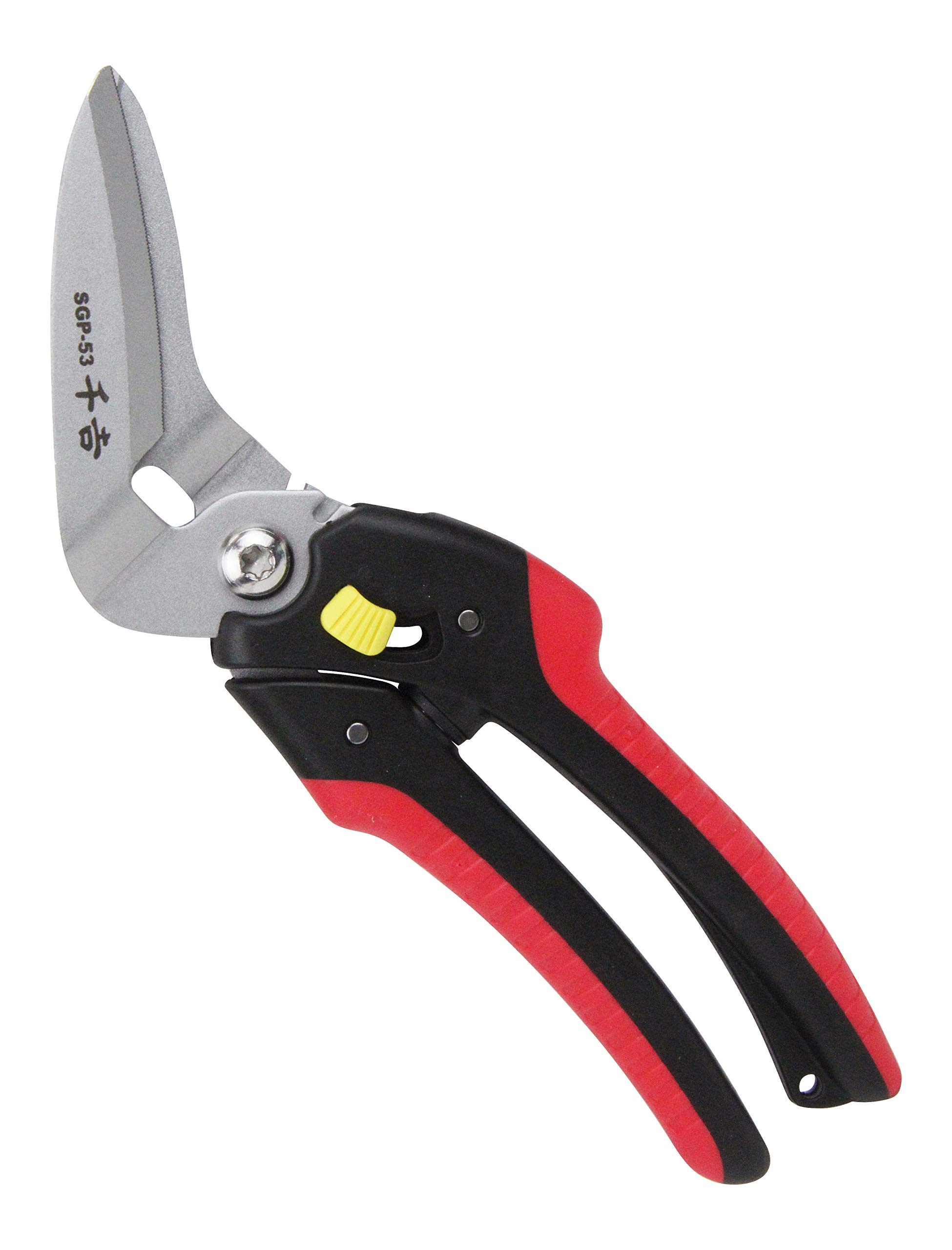 

Senkichi Stainless Steel Garden Scissors with Adjustable Grip Multi-Purpose Opening, SGP-53