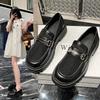 2025 New Ladies' Mesh Loafer Shoes Large Size Hollow Ultra Soft Versatile Thick-soled Slip-on Single Summer Breathable Sandals