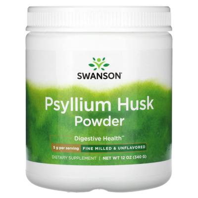 Psyllium Husk Powder, 5G, 340G(12Oz)