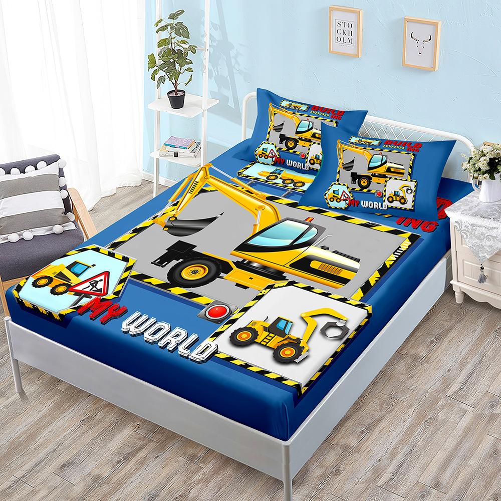 Three-Piece Car Racing Mattress, Mattress Cover, Four-Piece Mattress Protective Cover