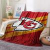 Kansas City Chiefs Flannel Blanket, High quality Comfortable for All Seasons, Home Decor, Warmth and Comfort