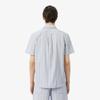 [lacoste] Men's Summer Stripe Short-Sleeve Shirt CH2344-56GZWV