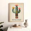 Abstract Colourful Sun Ocean Palm Tree Landscape Cactus Poster And Prints Canvas Printing Wall Art Picture For Living Room Decor
