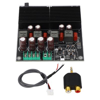 Placa Amplificadora de Potência 2 Canais 600W+600W Chips TPA3255 Módulo Amplificador de Som Digital Classe D para