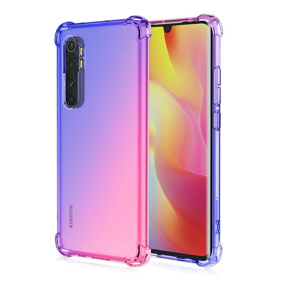 Clear Cute Gradient Phone Case Slim Anti Scratch Flexibilní TPU kryt Nárazuvzdorný ochranný obal pro Xiaomi 12 Lite 13 Pro 14 Ultra CC9e A3 Poco C50