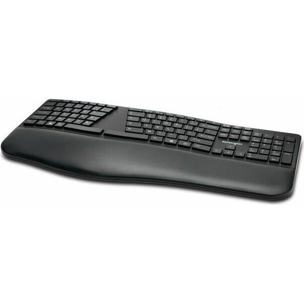 Clavier Sans Fil - KENSINGTON - Pro Fit Ergo - QWERTZ - Courbé - Repose-poignets
