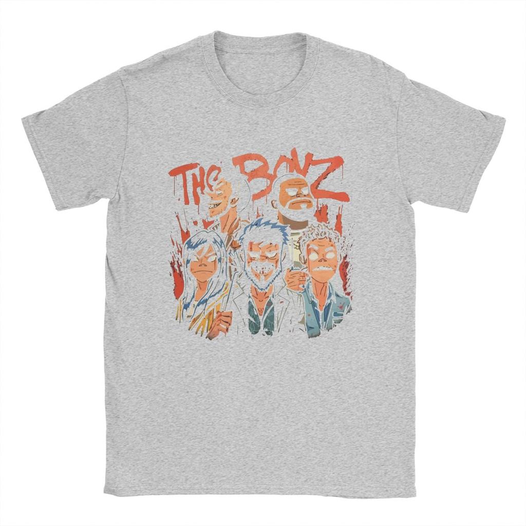 Summer Men Women The Boys Boyz Tv Drama Gorilaz Shirt Apparel Cotton Tops T-shirt Funny Tee Shirt