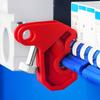 Manual Install Circuit Breaker Lock High Strength Circuit Breaker Lockout For Industrial Energy Isolation Safety