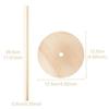 New 3Pcs/set Wooden Doughnut Stand Donut Wall Display Holder Wedding Party Decor