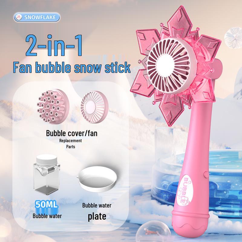 Hot-Selling Automatic Luminous Gatling Bubble Gun - Perfect Toy for Kids
