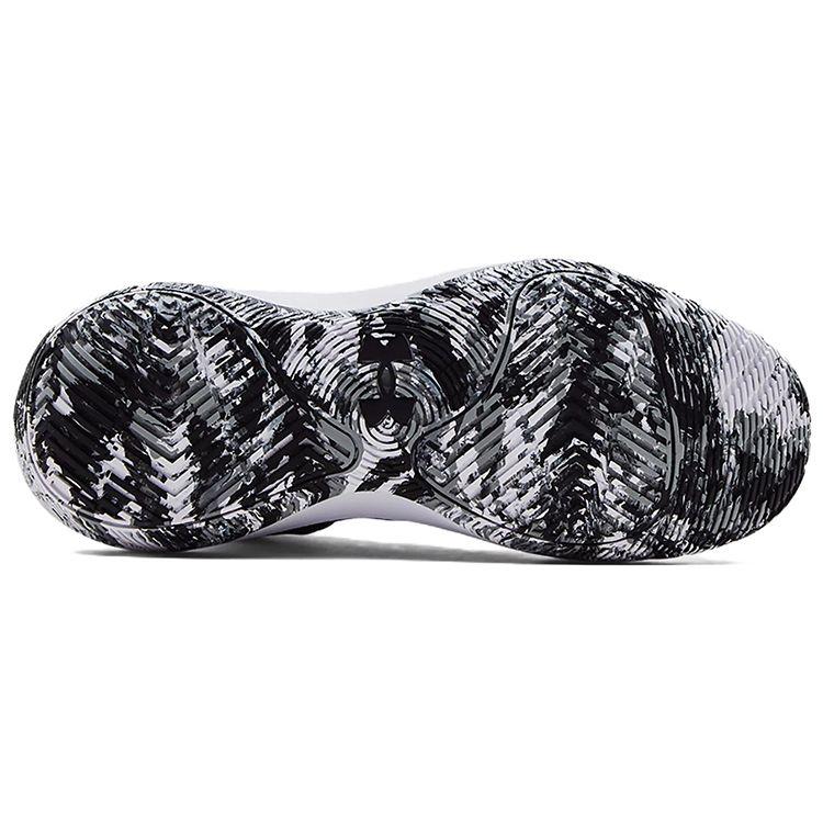 Under Armour Unisex Jet 21 Black White Metallic Gold 3024260-006