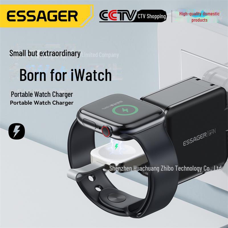 

ESSAGER Магнитная беспроводная зарядка для Apple Watch