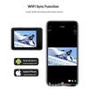 5K Motion Camera High Definition Touch Dual Screen Waterproof Remote Control Camera Motion Image Stabilization Camera Recording