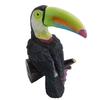 Outdoor Tree Hug Toucan Statue, Exotic Bird Tree Decoration,  ing Resin Face Ornament,  Decor, Art Sculpture for Lawn, Patio, Yard,