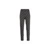 SS22 Logo All Over Print Straight Leg Casual Pants Women Bottoms Black H20938H00019899TE