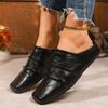 Fashionable New Comfortable Baotou Flat Slippers for Women's Spring and Autumn  Sexy and Elegant Casual Shoes Comfortable Soft Sole Non slip Design Fa