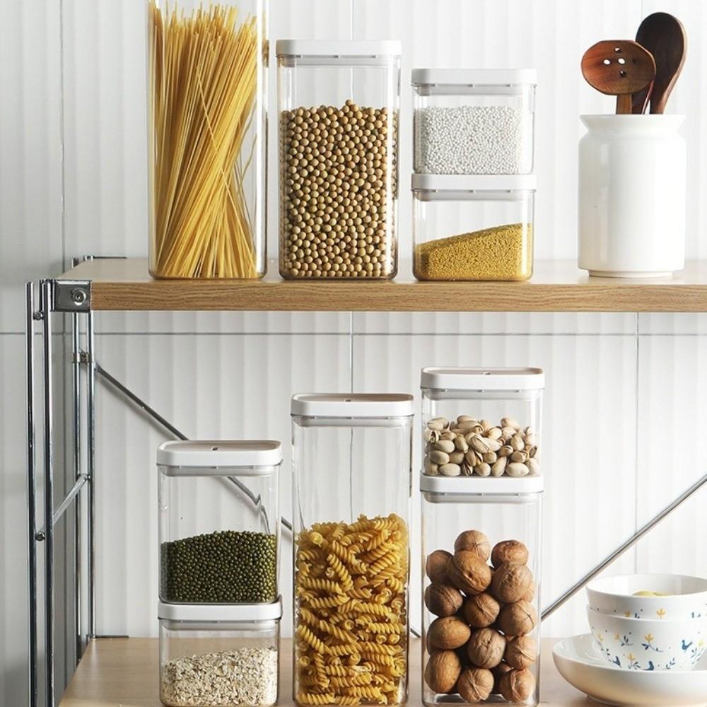 Moisture-Proof Sealed Food Storage Box Transparent Fridge Storage Tank  Kitchen Storage