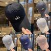 Solid Simple Color Letter Decor Neutral Quick Drying Breathable Baseball Cap