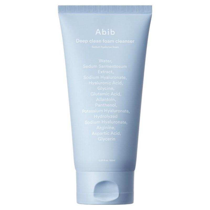 Abib Deep Clean Foam Cleanser Moisture Herb Hyaluronic Foam, 150ml, 1 pcs