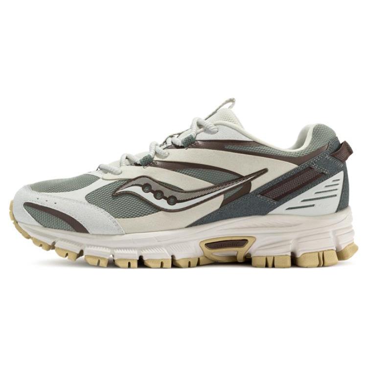 

Saucony Cohesion 2K Cushioning Slip Resistant Abrasion Resistant Low top Casual Shoes Unisex Green Gray S79031-3 41