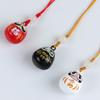 Pendente Daruma Giapponese Creativo Campane Sonore all'Acqua Completamente Sigillate Cinturino Chiave Auto Borsa Ciondolo per la Preghiera Portachiavi Ciondolo per Telefono
