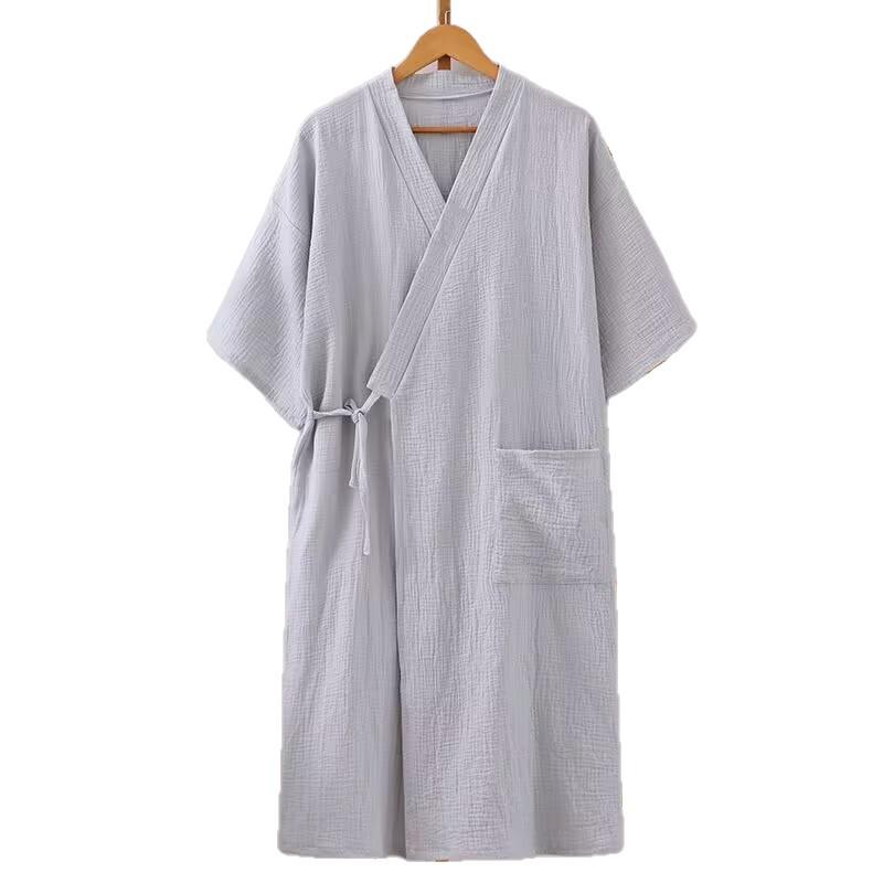 Unisex Quick-Dry Pure Cotton Gauze Bath Towel & Wearable Bathrobe