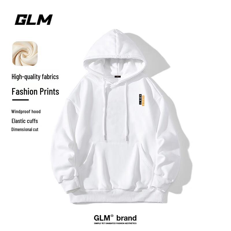 

GLM Men s Autumn Trendy Loose Fit Pullover Sweatshirt 2XL