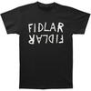 Men's Fidlar Flipped Logo T-shirt Black