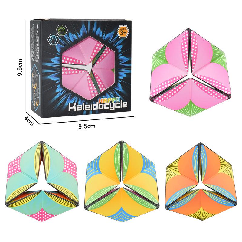 Infinity Flip Magic Cube Děti Dospělý Dekompresní hračka Puzzle Nástroj pro uvolnění stresu Neomezený tvar Kognitivní produkt