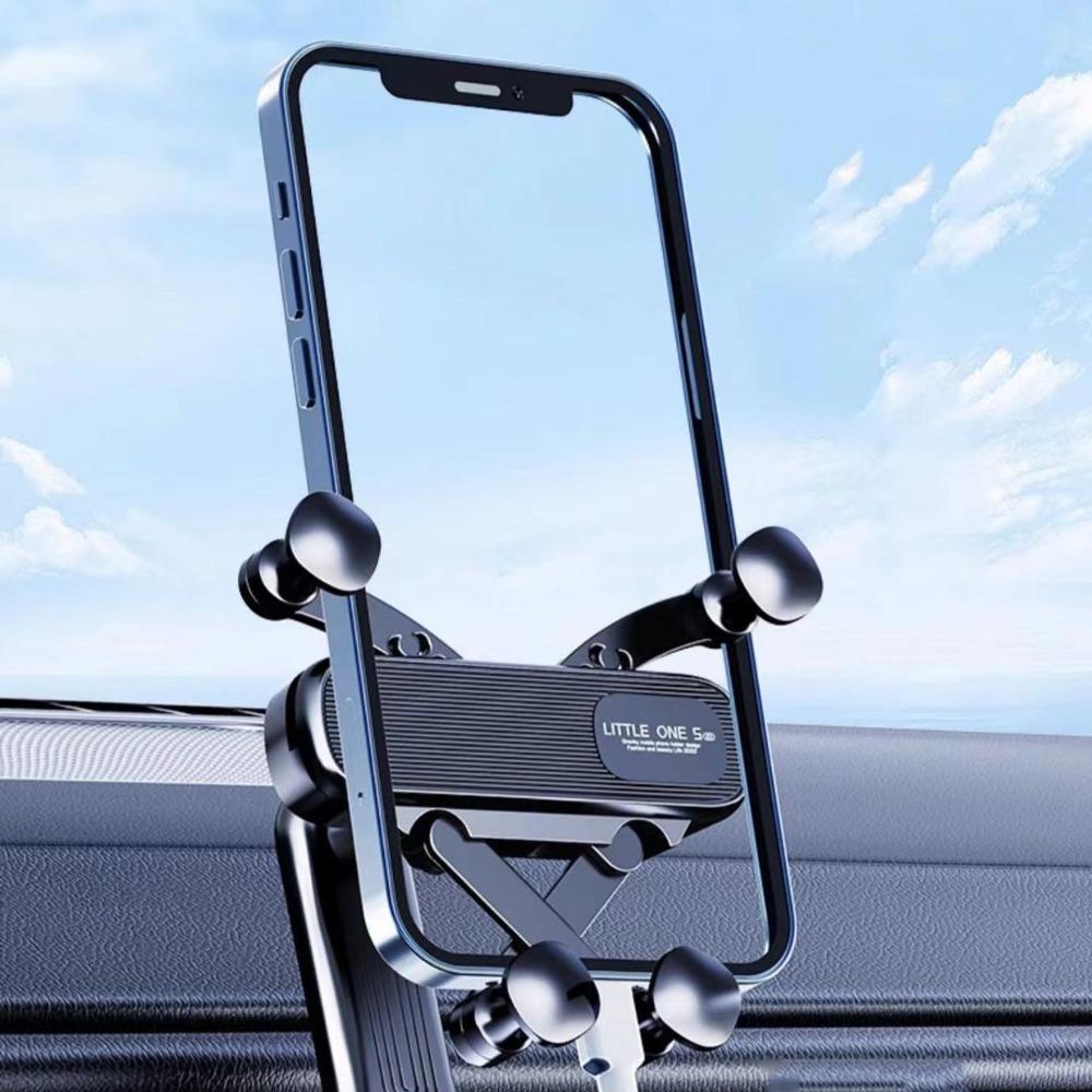 Telescopic Gravity Car Phone Holder 360° Rotation Car Phone Bracket Auto Accessories