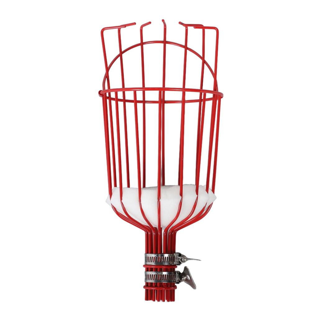 Fruit Pick  Basket Detachable Prevent Rust Multifunctional Fruit Pick  Tool Fruit    Attachment for 3cm Diamet  Pipe