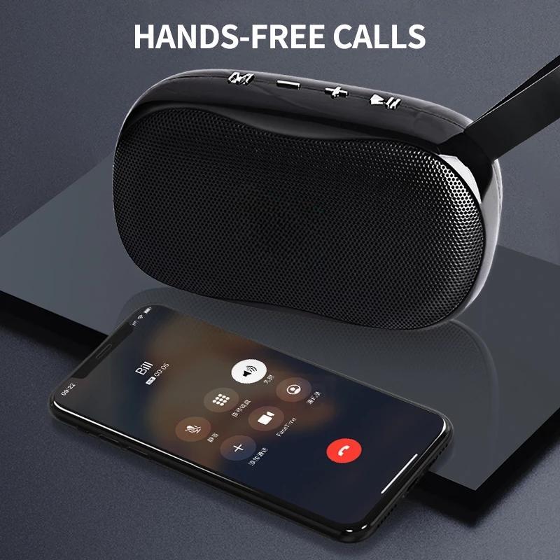 Mode Hände-Frei Mini USB Bluetooth-kompatibel Lautsprecher Tragbare Subwoofer Surround Outdoor Lautsprecher Unterstützung FM Radio Mikrofon