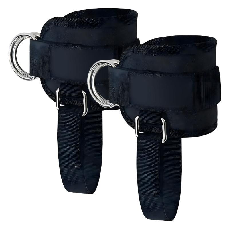Fitness Ankle Strap for Cable Machine with Padding, Glute Kickbacks Ankle Strap for Women Men, Cable Attachments for Gym 1