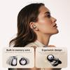 XG42 Bluetooth Earphones: Smart Screen Clip-on, Dual-Ear, AI Translation, Cross-Border Model with Digital Display.