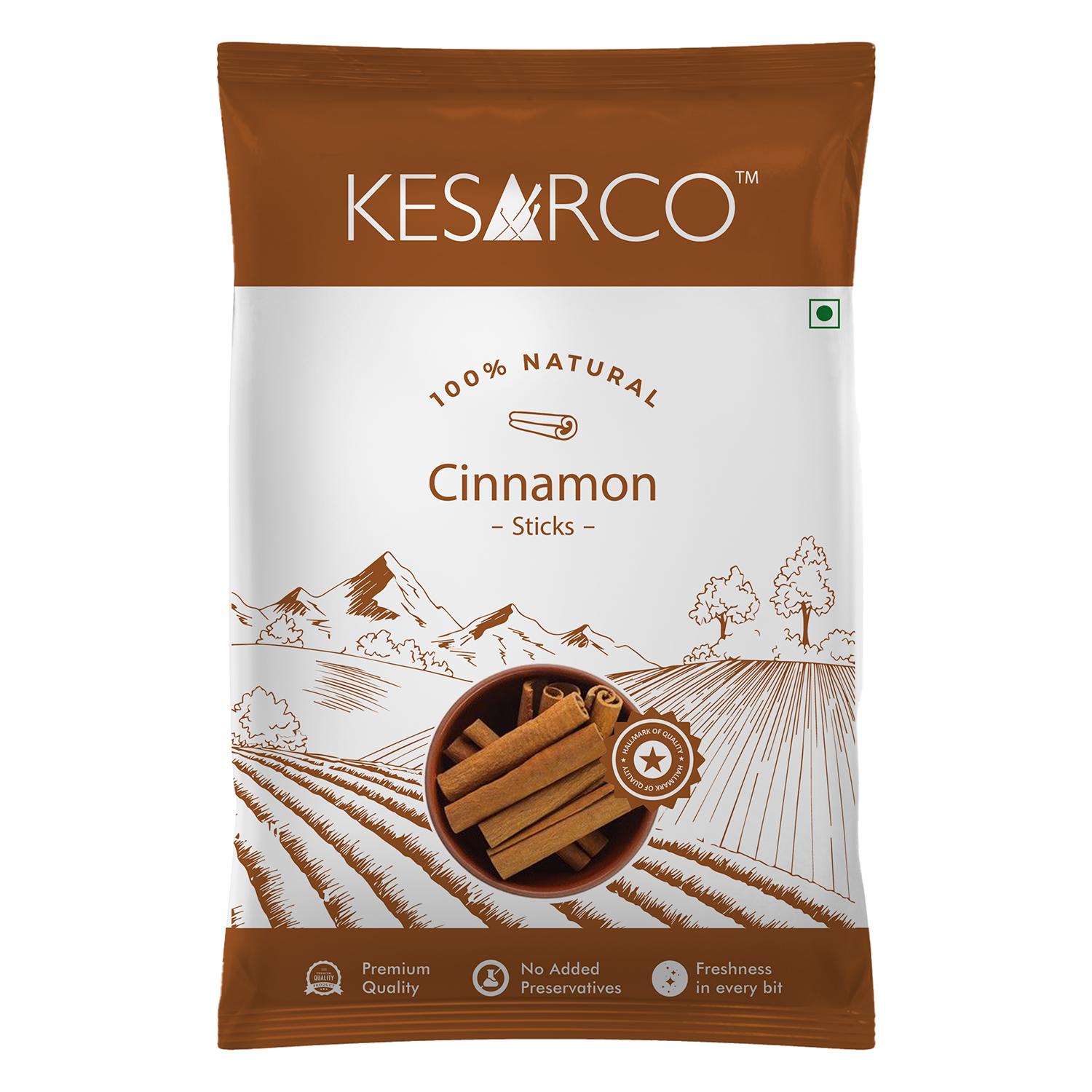 

KESARCO Cinnamom/Dalchini Sticks, богатые антиоксидантами, 1,7 унции