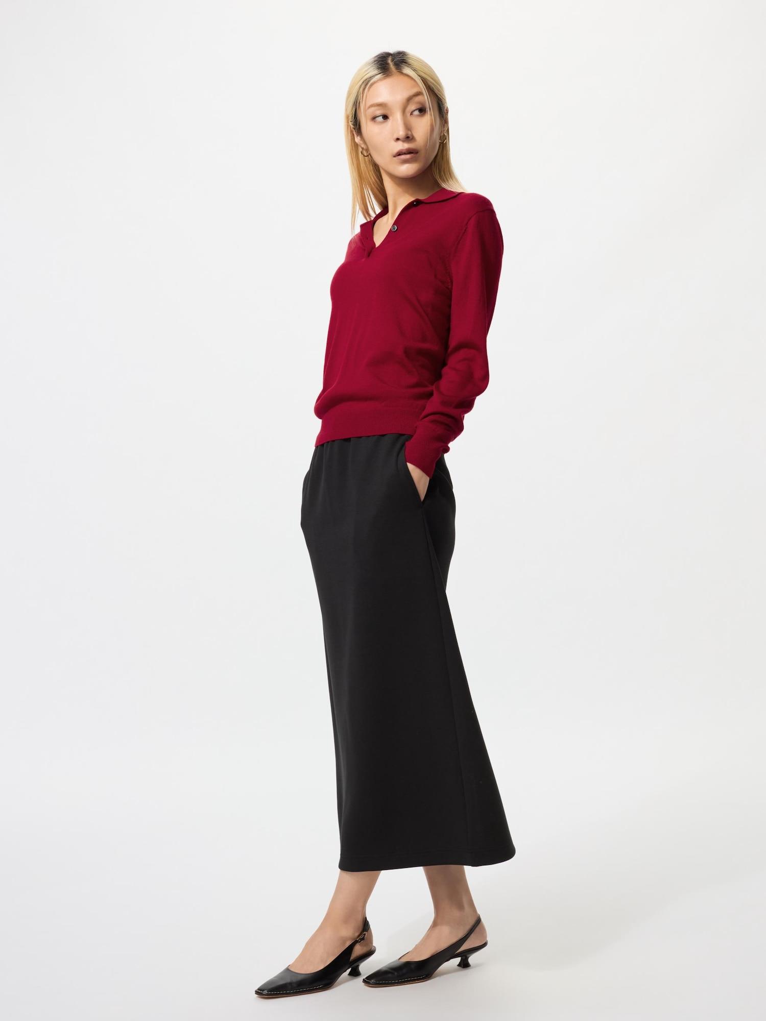 

Uniqlo Узкая длинная юбка Dry Sweat 09 BLACK/WOMEN XS