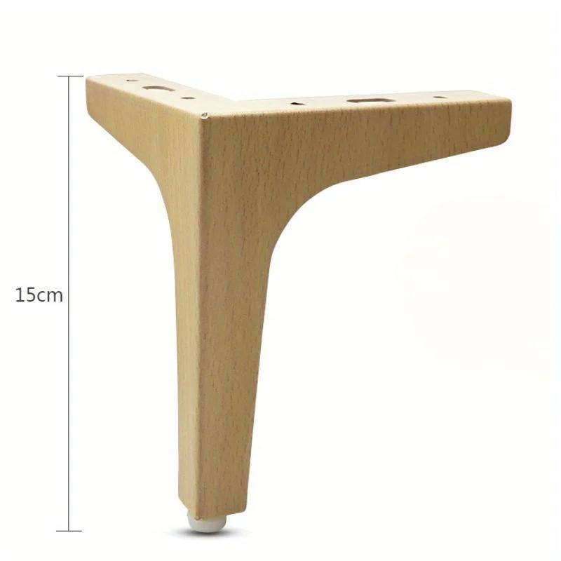 4 Stück 15cm Beschläge Metall Sofabeine für Die Möbelfüße Höhe TV-Schrank Bett Couchtisch Stütze Ersatzbeine