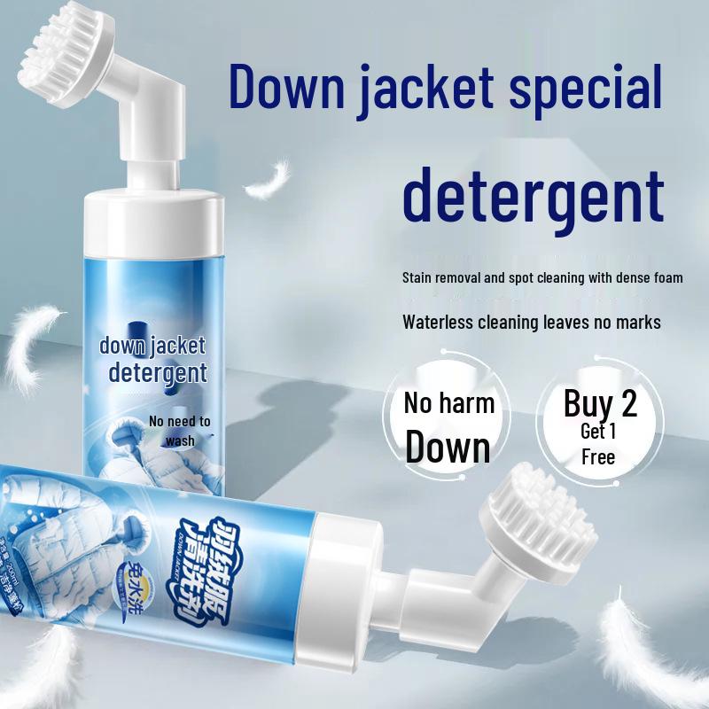 Waterless Dry Cleaning Agent for Washable Jackets - Special White Stain Remover