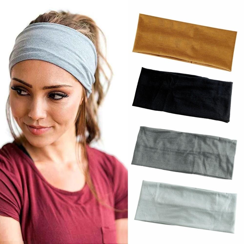 Bandeau Casual en Coton Bandeau Lavage Visage Yoga Bandeau Sportif Casual Sport