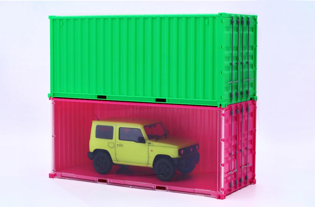 Car NEXT Series 20ft Container Plastic Model 1/24 No.1002 (Pink)