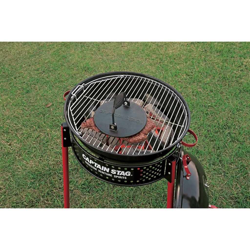 CAPTAIN STAG UG-3285 Equipamento de acampamento ao ar livre Churrasqueira Prensa de carne